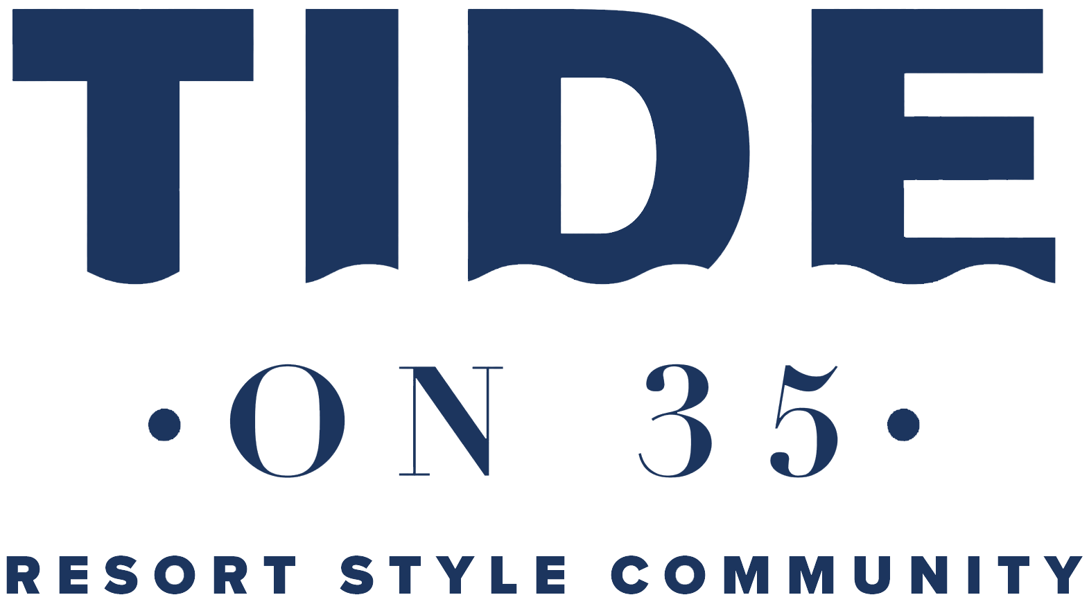 Tide on 35 Logo